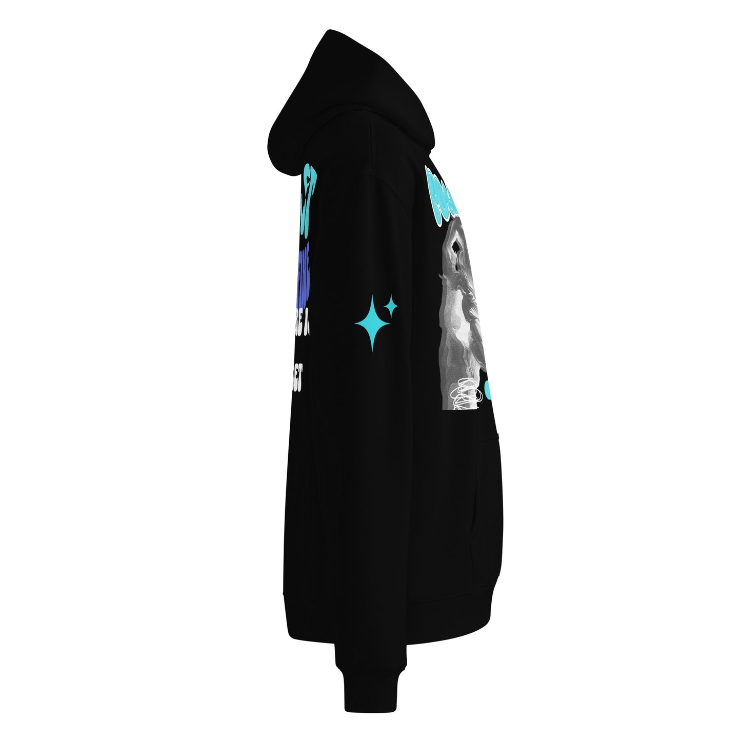 Unisex oversized MAKE YOURSELF POLARIS HOODIE