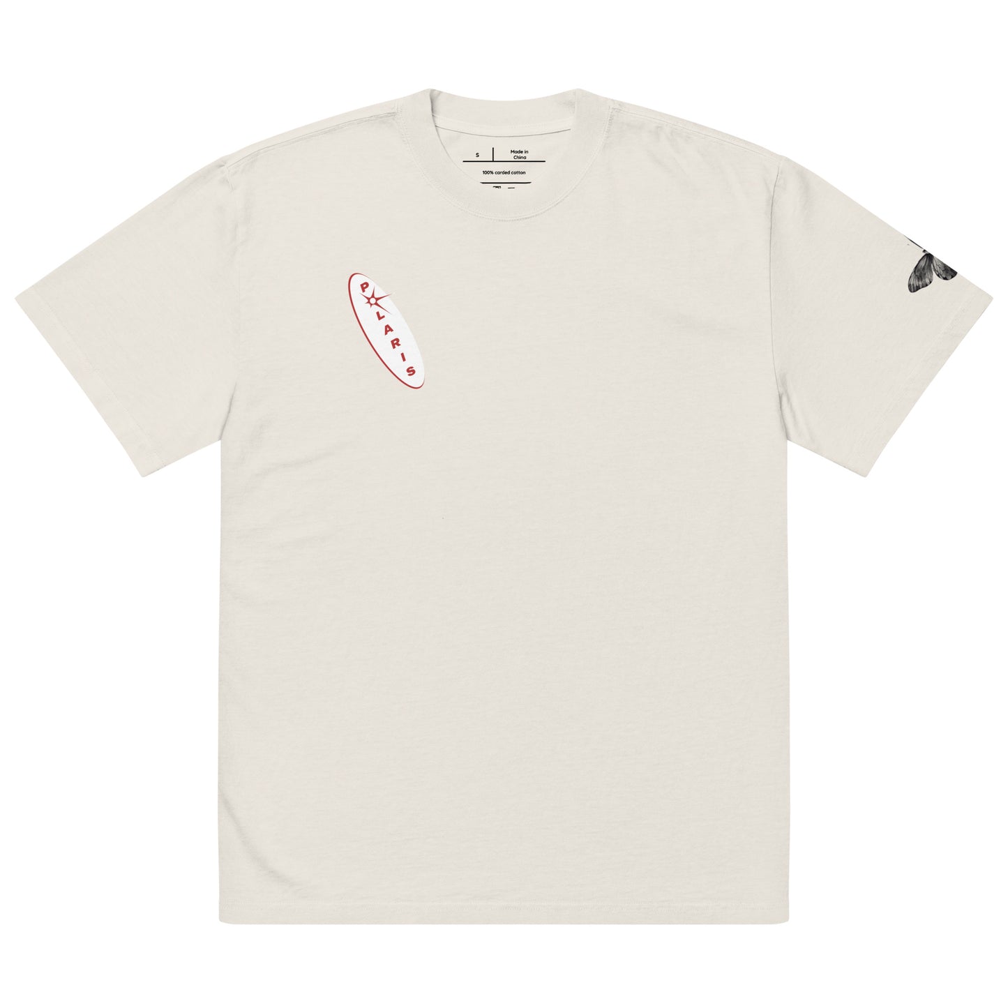 Oversized faded POLARIS WINGED THORNS T-SHIRT