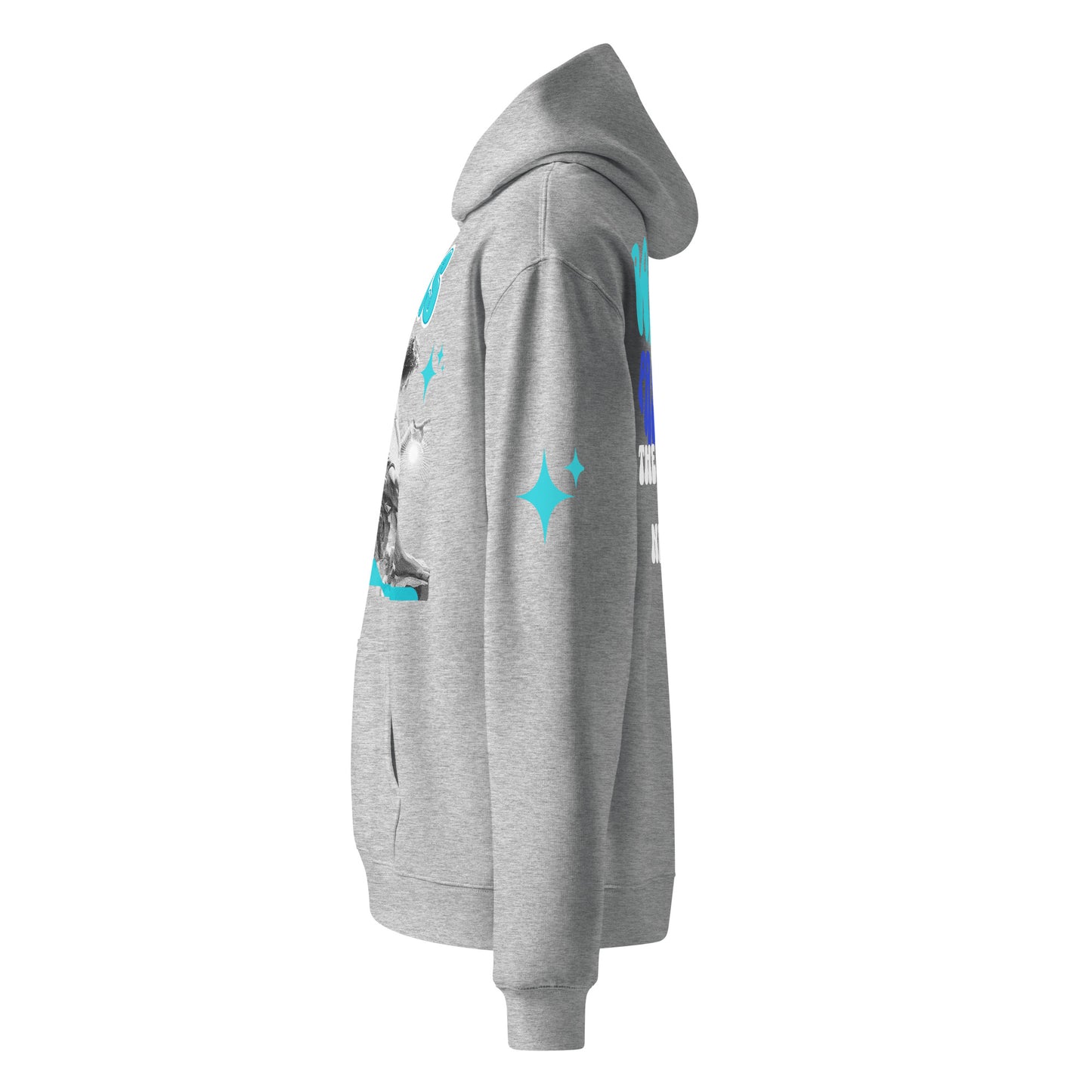 Unisex oversized MAKE YOURSELF POLARIS HOODIE